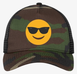 Sunglasses Emoji Ne205 New Era® Snapback Trucker Cap - Proud Mom - New Era Snapback Trucker Cap