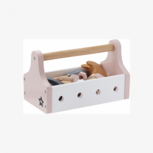 Kids Concept Toolbox In Pink - Caja De Herramientas Rosa