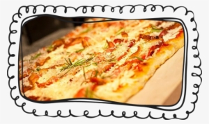 We Offer Five Signature Pizzas Or You Can Top Your - Tarte Flambée
