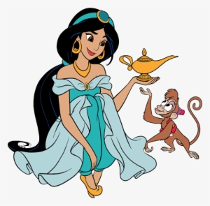 Abu, Magic Lamp - Aladdin And Jasmine And Abu