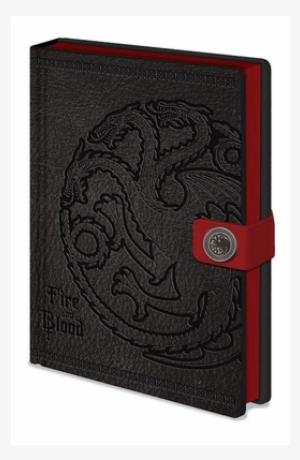 Game Of Thrones Premium Notebook A5 Targaryen