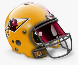 Redskinshelmet2-2 - Football Helmet Photoshop Psd Files