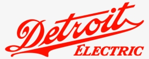 Hd Png - Detroit Electric Logo