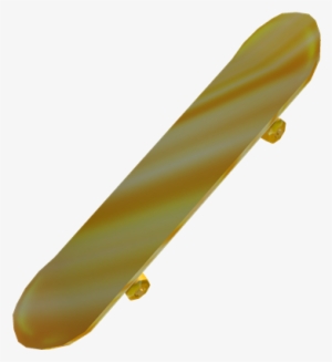 Solid Gold Skateboard