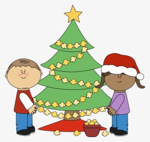 Christmas Clip Art - Decorate A Christmas Tree Clipart