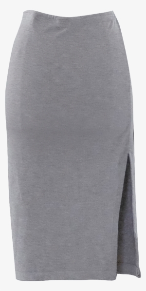 Gray Pencil Skirt By British Steele - Pencil Skirt