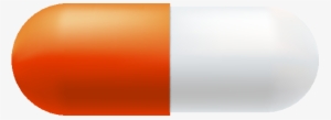 Color Capsule Orange White - Person Icon