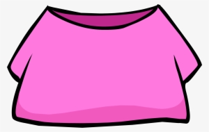 Pink Shirt - Club Penguin Shirt