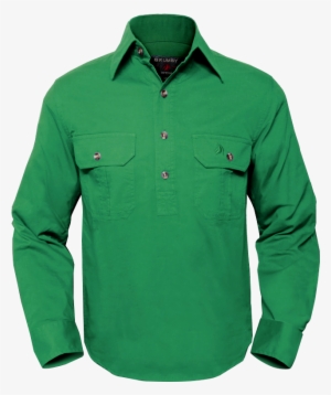 Brumby Shirt Green - Jacket