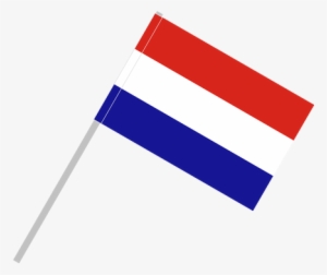 Flag With Flagpole Tunnel - Dutch Flag With Pole