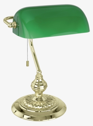 Desk Lamp Green Banking Furnishings Transparent - Eglo 90967 | Table Lamp Fittings | Banker