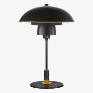 Whitman Desk Lamp In Bronze And Hand-rubbed Anti