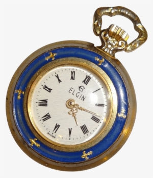Elgin Swiss Made Self Winding Pocket Watch - Clock