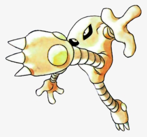 Hitmonlee Pokemon Red And Blue Official Art - Hitmonlee Red And Blue