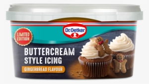 Gingerbread Flavour Buttercream Style Icing - Dr Oetker