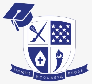Blue Crest With Cap - Greenwich Catholic School
