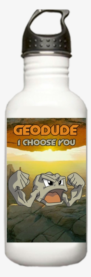 Pokemon Geodude Water Bottle