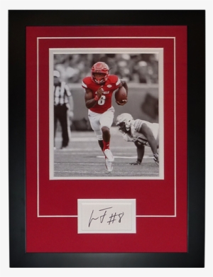 Lamar Jackson Autographed Louisville Cardinals “signature - Lamar Jackson