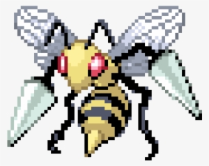 Beedrill - 1st Gen Pokemon Pixel Art