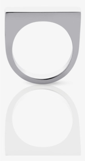 Meadowlark Sterling Silver Geometric Flat Ring - Ring