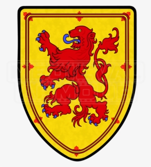 Scotland Lion Steel Battle Shield - Lion On Roman Shields