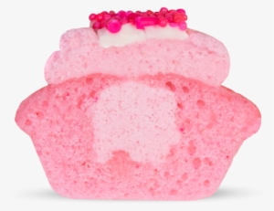 Small Cross Image Of Pink Sugar Cookie Cupcake - Sugar Cookie