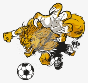 Lion Clipart Soccer - Soccer Boy Green Throw Blanket