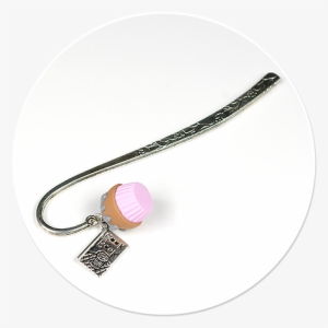 Bookmark With Pink Cupcake - Body Jewelry