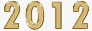 2012 Gold Numbers - Psd