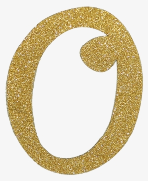 Gold Glitter Transparent Letters Png