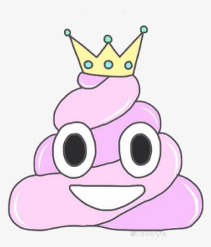 Overlay Image - Queen Princess Poop Emoji
