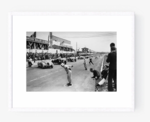 Photo Starting Line Of The 24 Hours Of Le Mans - 24 Hours Le Mans 1939
