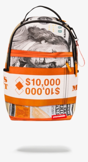 Sprayground Jacquees Money Bands Backpack School Bookbag - Jacquees Sprayground Backpack