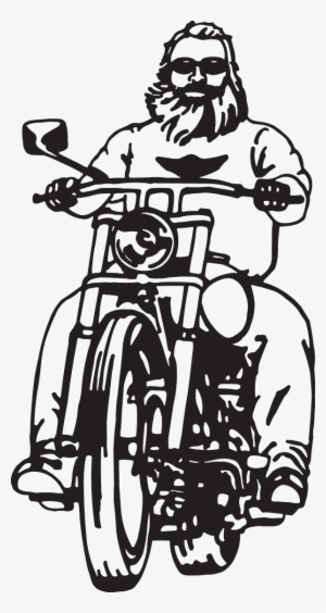 Motorcycle Rider Decal