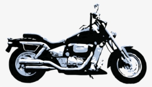 Riding - Cruiser Motorcycle Black And Chrome