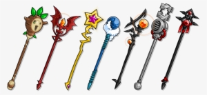Drawn Weapon Staff Weapon - Epic Battle Fantasy 5 Weapons