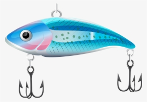 Fishing Bait Blue Png Clip Art - Fishing Lure Clip Art