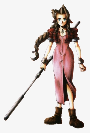 Her Bust Is Nowhere Near As Large As Tifa's, And It's - Aerith Gainsborough