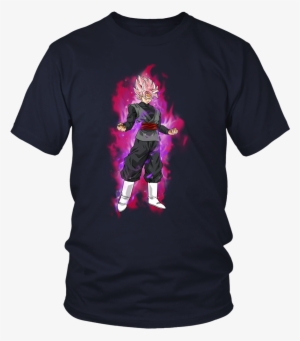 Black Goku Super Saiyan Rose T Shirt