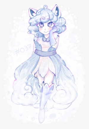 Image Result For Alolan Vulpix Gijinka - Pokemon Alolan Vulpix Gijinka