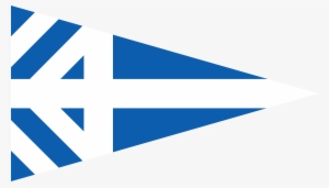Greek Major General's Rank Flag On Board A Navy Vessel, - Cobalt Blue