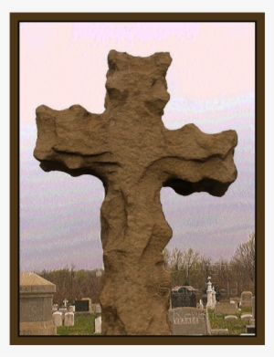 Louden Park Cemetery Rugged Cross - Cross