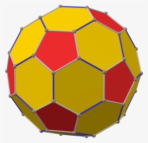 Polyhedron Truncated 20 Max - Усеченный Икосаэдр Png