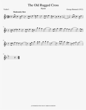 Sheet Music Made By Cdejarnett For Violin - Sheet Music