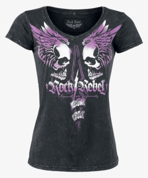 Rock Rebel By Emp No Mercy Black T-shirt 339402 Lrfikhd - Shirt ...