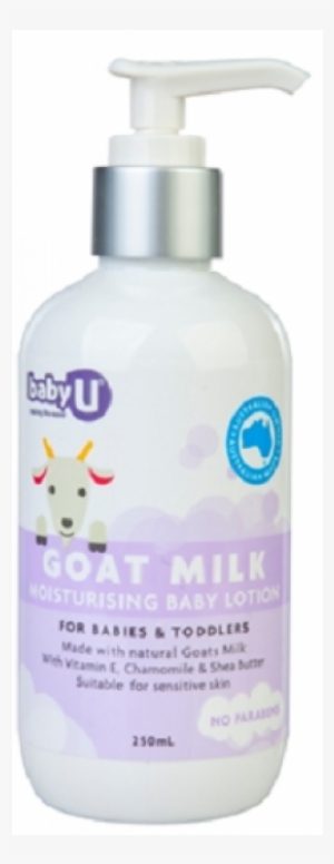 Baby U Goat Milk Moisturising Baby Lotion 250ml