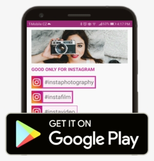 get hashtag suggestions based on content of your photos - google play - gift card, multi