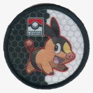 Tepig Season Patch, Circle Shape Featuring A Tepig - Pokemon League