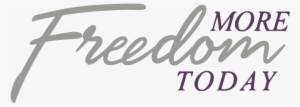 More Freedom Today Sticky Logo Retina - Myfonts
