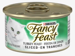 Fancy Feast® Sliced Turkey Feast Cat Food - Fancy Feast Can